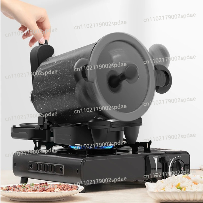 Home Cooking Fried Rice - Home Outdoor Multifunctionele Kookmachine 360 °