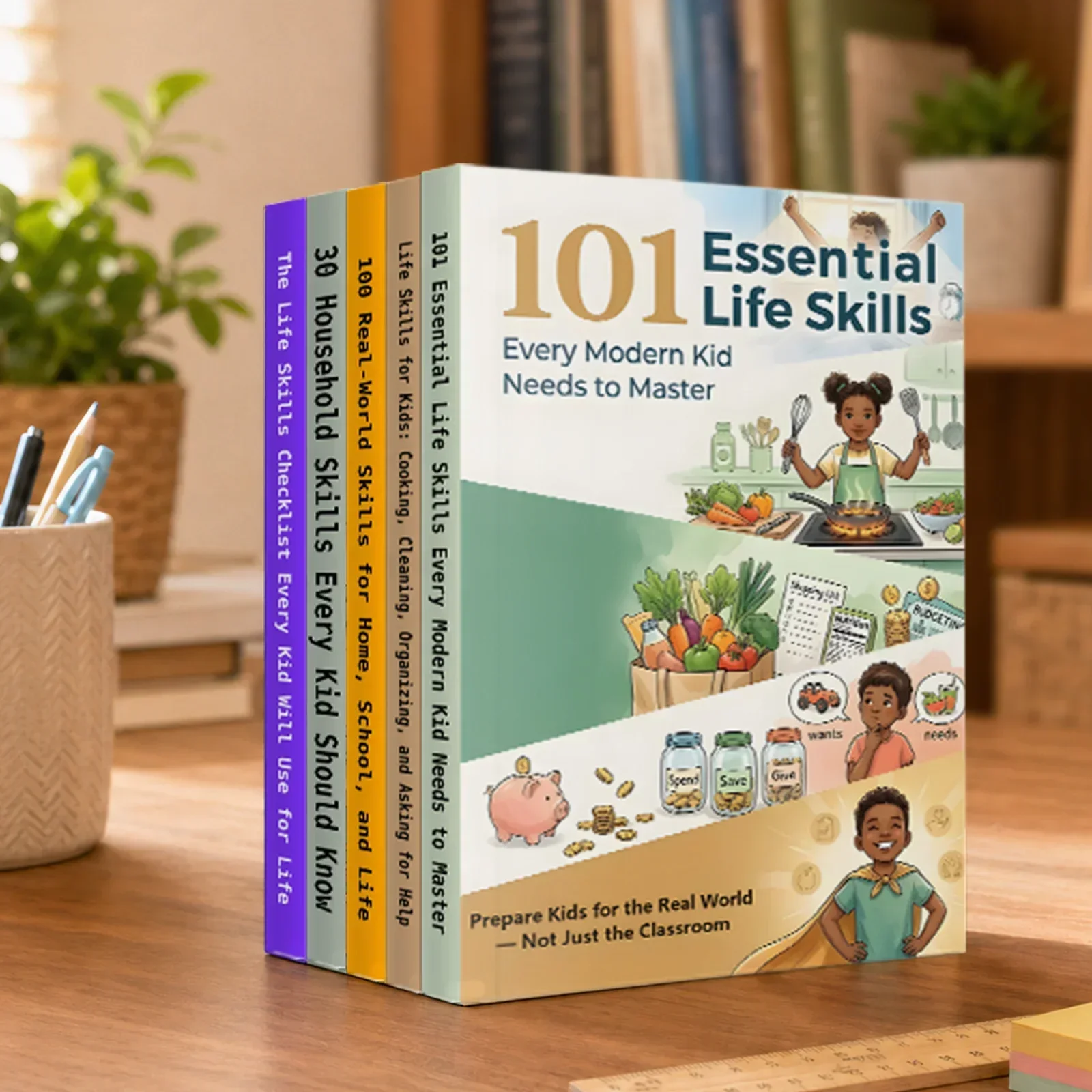 5-boekencollectie over levensv - Home Cooking Book recensie en prijs