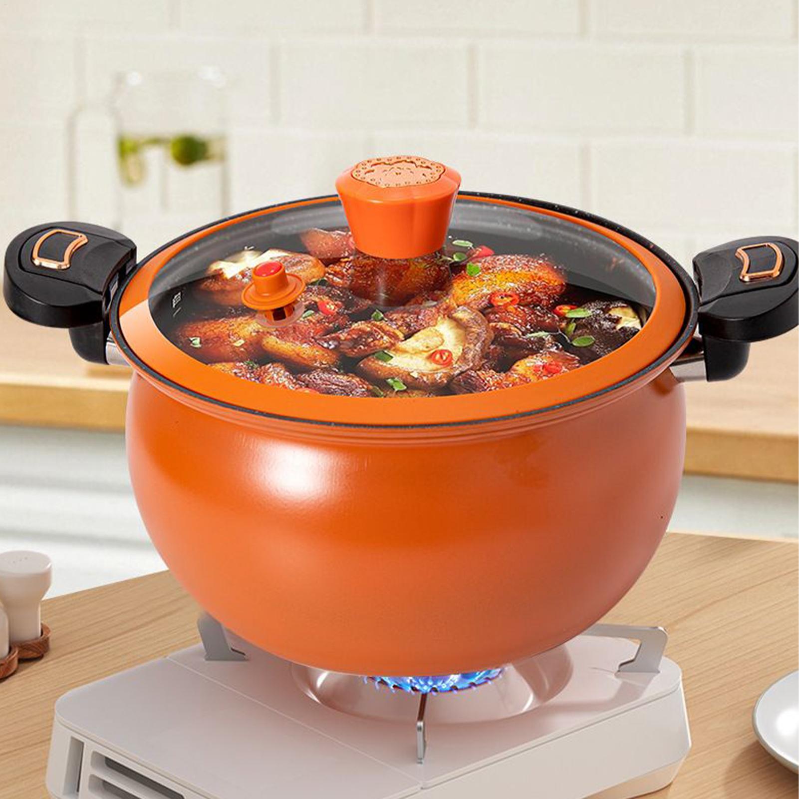 Drukpot Antiaanbaklaag Kookpot - Home Cooking Fast Foods recensie en prijs