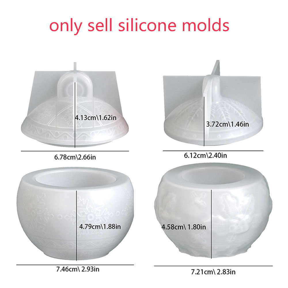 Kerst Ronde Bal Kaars Pot Sili - Idli Steamer Mold recensie en prijs