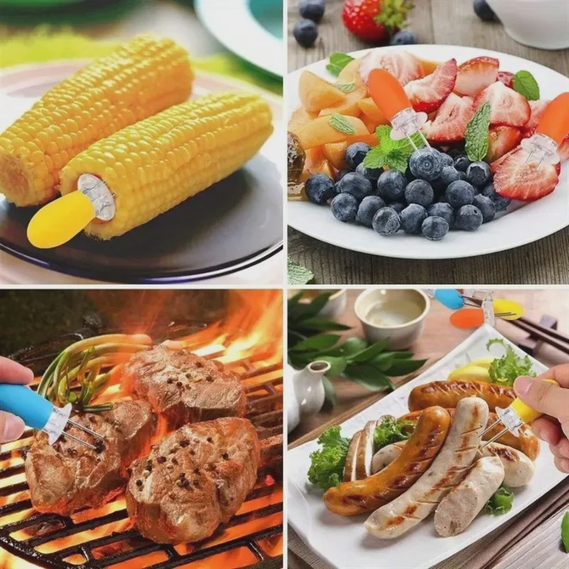 1 paar maïshouders, roestvrijs - Home Cooking On recensie en prijs