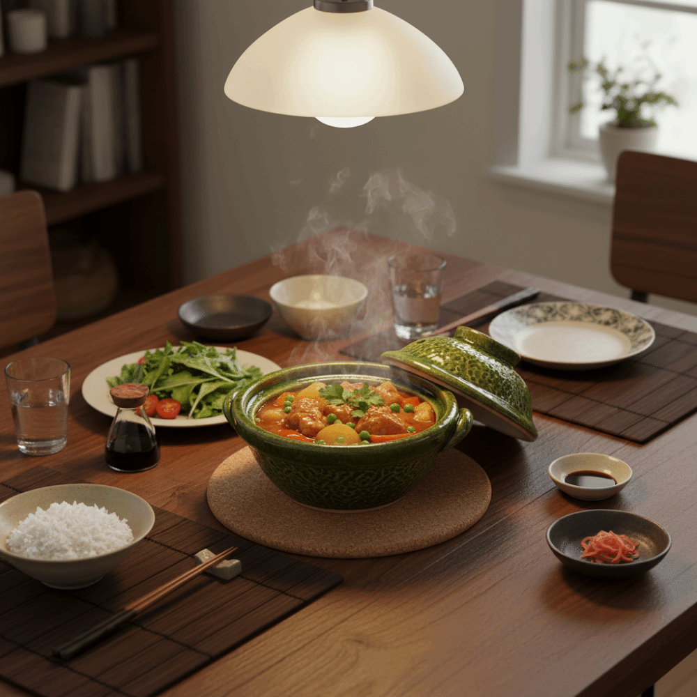 Aardewerk braadpan met dubbele - Tagine Clay Pot recensie en prijs